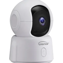 Adesso Gyration Cyberview 2000 2 Megapixel Smart WiFi Pan/Tilt Camera, White (CYBERVIEW 2000)