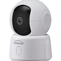 Adesso Gyration Cyberview 2000 2 Megapixel Smart WiFi Pan/Tilt Camera, White (CYBERVIEW 2000)
