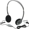Stereo Headphones, Gray (HA2V)<Hamilton Buhl Online