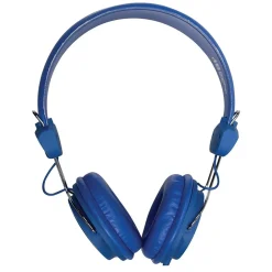TRRS Over-the-Head Stereo Headset with In-Line Microphone, Blue (FV-BLU)<Hamilton Buhl Clearance