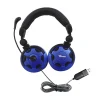 Hot Hamilton Buhl USB-A Noise Canceling Stereo Computer Headset, Blue (TP1-USB)