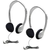 HamiltonBuhl Personal On-Ear Stereo Headphone, Pack of 2 (HECHA2-2)<Hamilton Buhl Discount