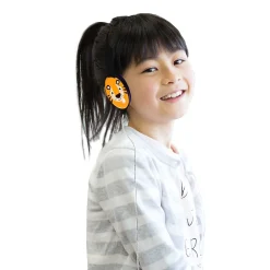 HamiltonBuhl Primo Series Stereo Headphone, Tiger Face, Black/Orange (HECPRM100T)<Hamilton Buhl New