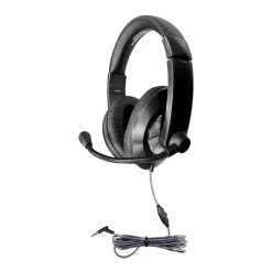 HamiltonBuhl Smart-Trek Deluxe Stereo Headphones, 2/Pack (HECST2BK-2)<Hamilton Buhl Online