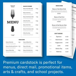 Card Stock*Hammermill Premium 110 lb. Cardstock Paper, 8.5