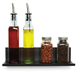 Shelving*Hangman No-Stud Floating Shelf, 12-In., Black Powder Coat (L-12-B)