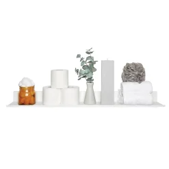 Shelving*Hangman No-Stud Floating Shelf, 36-In., White Powder Coat (L-36-W)