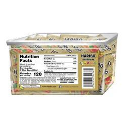 Haribo Gold-Bears Gummi Fruit, 0.4 oz, 54/Carton (209-00181)