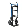 Harper Trucks Harper 4-in-1 Quick Change Steel Convertible Hand Truck, 800 lbs., Black/Blue (DTC8635P)