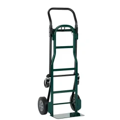 Harper Trucks Harper 4-in-1 Quick Change Steel Convertible Hand Truck, 700 lbs., Green (JDCSA8543)
