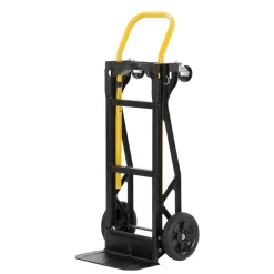 Harper Trucks Harper Lightweight Glass Filled Nylon Plastic Convertible Hand Truck and Dolly, 400 lb. Capacity (PJDY2223A)