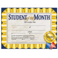 Awards & Certificates*Hayes Achievement Certificates, 8.5" x 11", Multicolor, 3/Bundle (H-VA528-3)