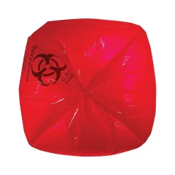 Heritage 10 Gal. Biohazard Liners, Red, 23