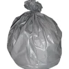 Heritage 40-45 Gallon Industrial Trash Bag, 40" x 46", Low Density, 1.1 Mil, Gray (H8046SG)<Heritage Bag