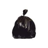 Heritage 55-60 Gallon Industrial Trash Bag, 38" x 58", Low Density, 1.5 mil, Black, 100 Rolls (X7658AK)<Heritage Bag