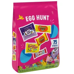 Hershey's Hershey Assorted Flavored, Easter Candy Variety Bag, 32.3 oz (75 Pieces)