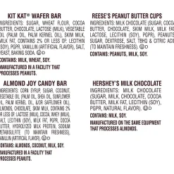 Hershey's All Time Greats 30 Pc. Snack Size Assortment Pack, 15.92 Oz., 2/Pack (246-01148)