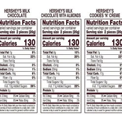 Hershey's Assorted Milk Chocolate and White Creme Candy Party Pack, 31.5 oz (3400093933)