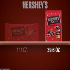 Hershey's Miniatures Assorted Chocolate Candy Bag, 39.6 oz. (HEC45401)