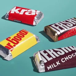 Hershey's Miniatures Variety Milk Chocolate Candy Bar, 56 oz., 180/Bag (HEC21543)