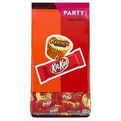 Hershey's Reese's & Kit Kat Miniatures Assorted Milk Chocolate Candy Bars, 35 oz. (KKRMINI8)
