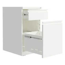 File Cabinets*Hirsh 2-Drawer Mobile Vertical File Cabinet, Letter Size, Lockable, 27.75