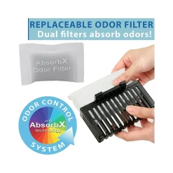 Stainless Steel Trash Can with Open Lid, 16-Gallon, Silver (HLS16STR)<HLS Commercial Clearance