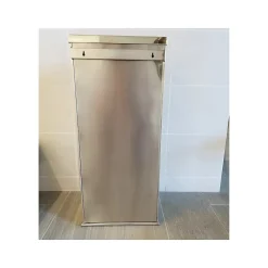 Stainless Steel Trash Can, 9-Gallon, Silver (HLSC01G09A)<HLS Commercial Discount