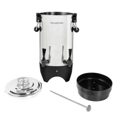 HomeCraft 45-Cup Coffee Urn, Stainless Steel (CUDS45SS)