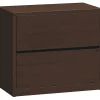 File Cabinets*HON 10500 Series 2 Drawer Lateral File Cabinet, Mocha Finish, 36"W (10563MOMO)