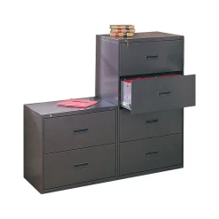 File Cabinets*HON 400 Series 2-Drawer Lateral File Cabinet, Letter/Legal Size, Lockable, 28.375