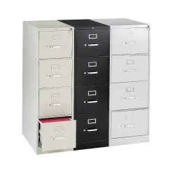 File Cabinets*HON 310 Series 4-Drawer Vertical File Cabinet, Letter Size, Lockable, 52