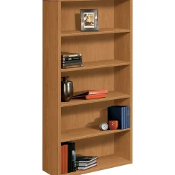 Bookcases*HON ® 10500 Series 5-Shelf Bookcase, 71"H x 36"W x 13 1/8"D, Harvest (105535CC)