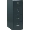 File Cabinets*HON 310 Series Vertical File Cabinet, Legal, 4-Drawer, Charcoal, 26 1/2"D (314CPS)