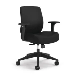 Office Chairs*HON Altern Fabric Swivel Task Chair, Black (HPTCC1-T1UU.BLK)