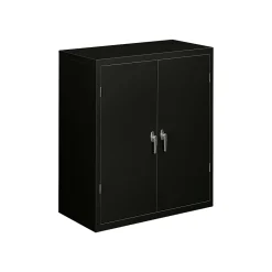 Storage Cabinets*HON Brigade 42" Steel Storage Cabinet with 3 Shelves, Black (SC1842P)
