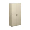 Storage Cabinets*HON Brigade 72" Steel Storage Cabinet with 5 Shelves, Putty (SC1872L)
