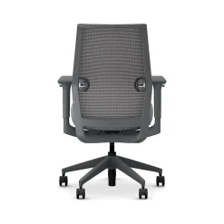 Office Chairs*HON Cipher Mesh/Fabric Swivel Task Chair, Basalt/Charcoal (HCFRT.STC.H.S.IC.APX25.TC00.AL.ST.SB.S)