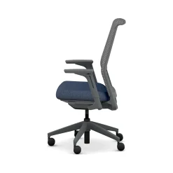 Office Chairs*HON Cipher Mesh/Fabric Swivel Task Chair, Navy/Charcoal (HCFRT.STC.H.S.IC.APX13.TC00.AL.RE.SB.S)