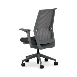 Office Chairs*HON Cipher Mesh/Fabric Swivel Task Chair, Black/Charcoal (HCFRT.STC.H.S.IC.CU10.TC00.AL.ST.SB.S)