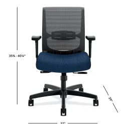 Ergonomic Chairs*HON Convergence Mesh Low-Back Task Chair, Blue (CMY1AAPX13) Blue Mesh