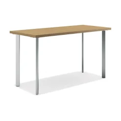 Computer Desks*HON Coze 48"W Desk, and Silver (RPL2448N1P6) Natural Recon