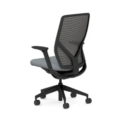 Office Chairs*HON Flexion Fabric/Mesh Task Chair, Basalt/Black (HFXT1.F0.STC.A.H.IM.APX25.NL.SB.T)