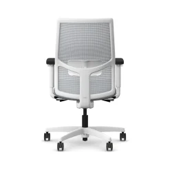 Office Chairs*HON Ignition 2.0 Fabric/Mesh Swivel Task Chair, Basalt/Designer White (HIWMMKD.Y2.A.H.IF.APX25.DW.SB.DWX)