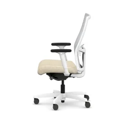 Office Chairs*HON Ignition 2.0 Fabric/Mesh Swivel Task Chair, Biscotti/Designer White (HIWMMKD.Y2.A.H.IF.HAML11.DW.SB.DWX)