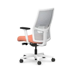 Office Chairs*HON Ignition 2.0 Fabric/Mesh Swivel Task Chair, Passion Fruit/Designer White (HIWMMKD.Y2.A.H.IF.HAML02.DW.SB.DWX)