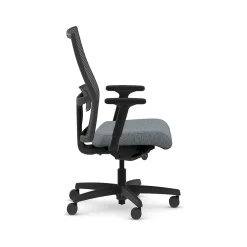 Office Chairs*HON Ignition 2.0 Fabric/Mesh Swivel Task Chair, Basalt/Black (HIWMMKD.Y2.A.H.IM.APX25.BL.SB.T)