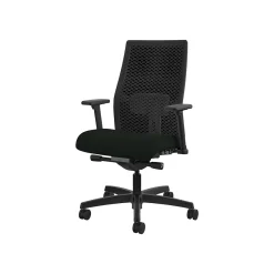 Office Chairs*HON Ignition 2.0 Mesh Back Fabric Task Chair, Black (I2MRL2AC10TK)
