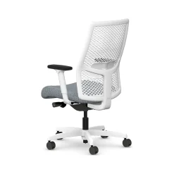 Office Chairs*HON Ignition 2.0 ReActiv Fabric Swivel Task Chair, Basalt/Designer White (HIWMRAKD.Y2.A.H.DWR.APX25.DW.SB.DWX)
