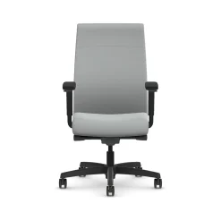 Office Chairs*HON Ignition 2.0 Vinyl Swivel Task Chair, Flint/Black (HIWMUKD.Y2.A.H.SX39.NL.SB.T) Silver